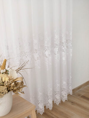 Zavjesa - Čipka list 2 reda