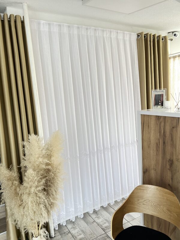 Zavjesa - Lan 2 čipke