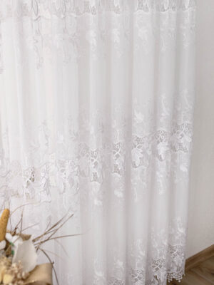 Zavjesa - Čipka list 3 reda