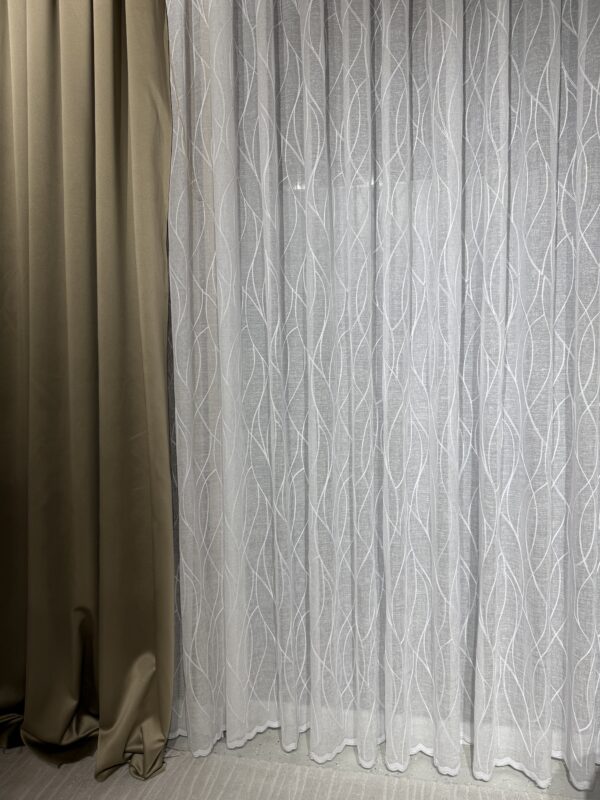 Zavjesa - Unabela bijela