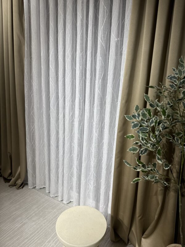 Zavjesa - Unabela bijela