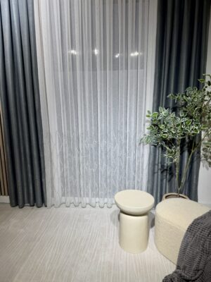 Zavjesa - Ferez srebrena