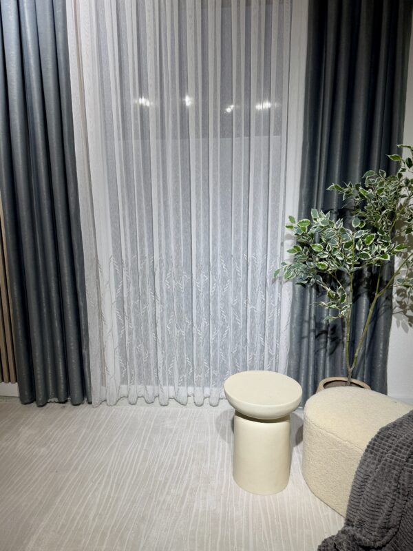 Zavjesa - Ferez srebrena