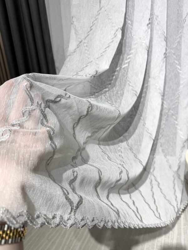 Zavjesa - Ferez srebrena